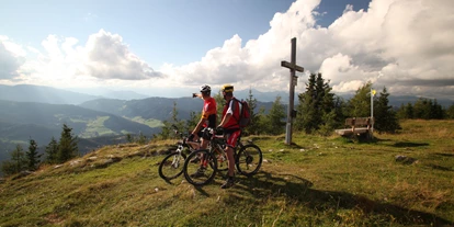 Wanderurlaub - Schwierigkeit Wanderungen: Blau - Wöll - Mountainbiken auf der Grebenze - Hotel Landsitz Pichlschloss