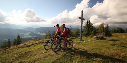 Wanderurlaub - Ausrüstungsverleih: Rucksäcke - Reisenberg (Friesach) - Mountainbiken auf der Grebenze - Hotel Landsitz Pichlschloss