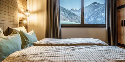 Wanderurlaub - Bettgrößen: Twin Bett - Ridnaun - Sterzing - Schlafzimmer Chalet - The Peak Sölden