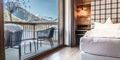 Wanderurlaub - Bettgrößen: King Size Bett - Tiroler Oberland - Schlafzimmer Ferienwohnung - The Peak Sölden