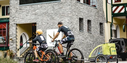 Wanderurlaub - Schwierigkeit Klettersteig: D - Rußbachsaag - Mountainbike und E-Biken im Salzkammergut, absperrbarer Radkeller im Hotel - Familienhotel Sommerhof