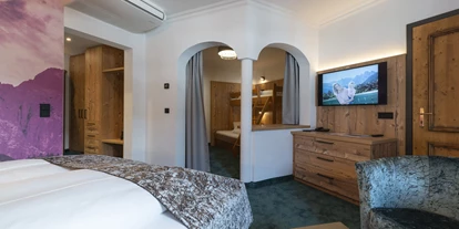 Wanderurlaub - Bettgrößen: Doppelbett - Winkl (Sankt Gilgen) - Familienzimmer mit XXL-Stockbett, Balkon und Klimaanlage - Familienhotel Sommerhof