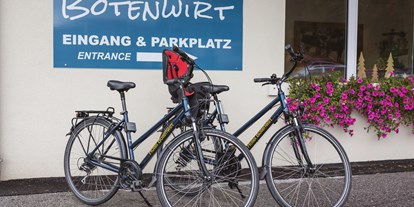 Wanderurlaub - Ausrüstungsverleih: Rucksäcke - Salzburg - Leihfahrräder - Familienhotel Botenwirt ***S