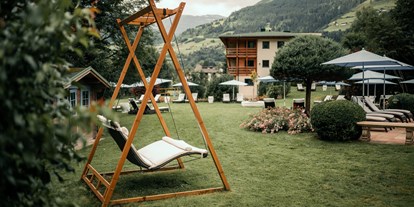 Wanderurlaub - Hotel-Schwerpunkt: Wandern & Biken - Hüttschlag - Garten im Sendlhofer's - ein perfekter Ort zum Relaxen - Sendlhofer's