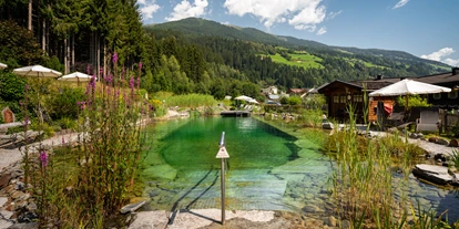 Wanderurlaub - ausgebildeter Wanderführer - Mayrhofen (Mittersill) - Den Sommer am Teich genießen - Hotel Hubertus