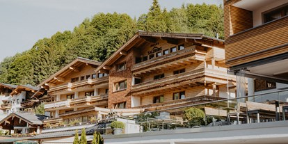Wanderurlaub - Bettgrößen: Doppelbett - Leogang - Außenansicht Sommer - Hotel Salzburg