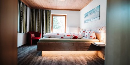 Wanderurlaub - Bettgrößen: Doppelbett - Lechtal - Ferienwohnung Lechtal  - SennHOF Lechtal 