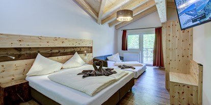 Wanderurlaub - Bettgrößen: King Size Bett - Region Zell am See - Doppel- & Familienzimmer - Berghotel Jaga Alm 