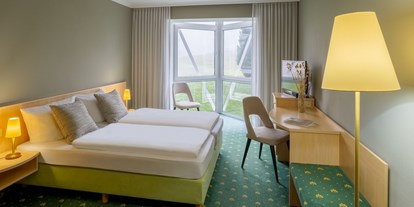 Wanderurlaub - Bettgrößen: Doppelbett - Franken - Standard Zimmer - Hotel Kammweg am Rennsteig