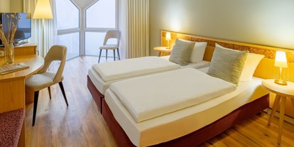 Wanderurlaub - Bettgrößen: Doppelbett - Franken - Superior Zimmer - Hotel Kammweg am Rennsteig