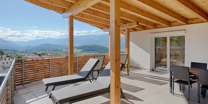 Wanderurlaub - Spinges-Mühlbach - Relaxen auf der großen Dachterrasse - Appartements Andreas ****