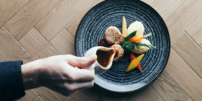 Wanderurlaub - vegetarisches Essen - Großsonnberg - Das Rivus - 4-Gänge Gourmetmenü - Boutique Hotel Das Rivus