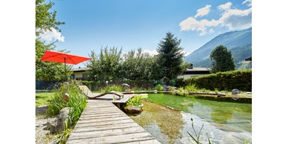 Wanderurlaub - persönliche Tourenberatung - Gerlos - Idyllischer Schwimmteich - Zirbenhotel Steiger