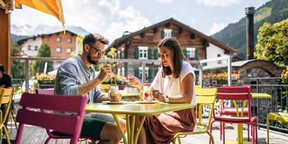 Wanderurlaub - Pauschalen für Wanderer - Faschina - Cafè - Hotel Gotthard
