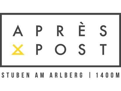 Wanderurlaub - Schuhputzmöglichkeit - Arlberg - APRES POST HOTEL Logo - APRES POST HOTEL