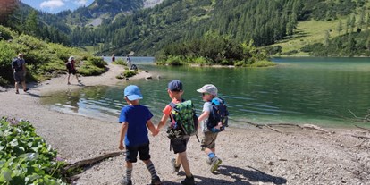 Wanderurlaub - Wandern mit Kinderwagen - Gröbming - Berggasthof Hollhaus