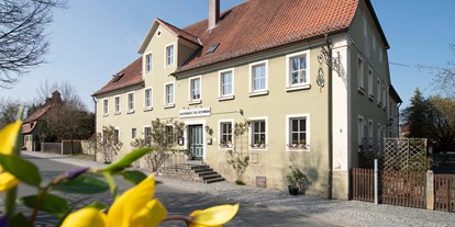 Wanderurlaub - Preisniveau: günstig - Franken - Eingang des Gasthaus zum Schwan - Gasthaus zum Schwan