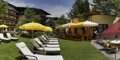 Wanderurlaub - geführte Touren - Viehhofen - Garten - Hotel Latini 