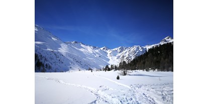 Wanderurlaub - Winterwanderung - Graun im Vinschgau - Winterwanderung zur Berglalm - Hotel Vernagt