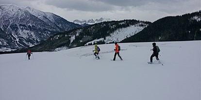 Wanderurlaub - ausgebildeter Wanderführer - Tirol - Schneeschuhwandern - Hotel Achentalerhof