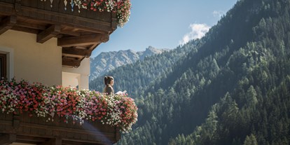 Wanderurlaub - Touren: Bergtour - Österreich - Hotel Lenz - Blick auf vom Balkon - Hotel Lenz
