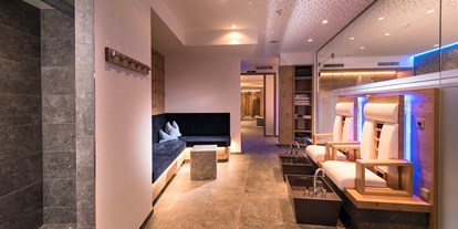 Wanderurlaub - Bettgrößen: Doppelbett - Serfaus - Hotel Cores Saunabereich - Hotel Cores