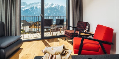 Wanderurlaub - Bettgrößen: Doppelbett - Kaunertal - Hotel Cores Panoramasuite - Hotel Cores