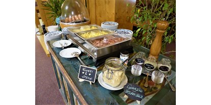 Wanderurlaub - veganes Essen - Nesselwängle - Frühstück - Die Lilie - Hotel Garni
