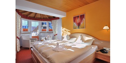 Wanderurlaub - Bettgrößen: Doppelbett - Nesselwängle - Zimmer - Die Lilie - Hotel Garni