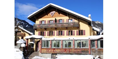 Wanderurlaub - Wäschetrockner - Ehrwald - Winteransicht - Die Lilie - Hotel Garni