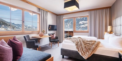 Wanderurlaub - Bettgrößen: Doppelbett - Hinterriß (Eben am Achensee) - Doppelzimmer Lifestyle mit Weitblick über das Zillertal - Das Kaltenbach