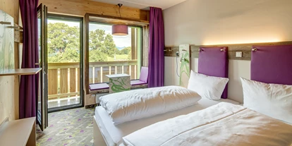 Wanderurlaub - Bettgrößen: Doppelbett - Oberhofen im Inntal - Modernes Design-Zimmer mit Bergblick - Explorer Hotel Ötztal