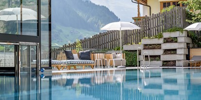 Wanderurlaub - Pools: Außenpool beheizt - Sölden (Sölden) - Außenpool - Bergland Hotel Sölden