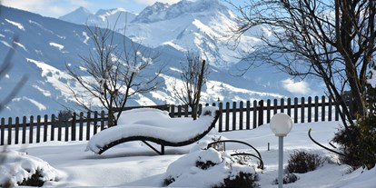 Wanderurlaub - Pauschalen für Wanderer - Gerlos - Garten im Winter - Gardenhotel Crystal