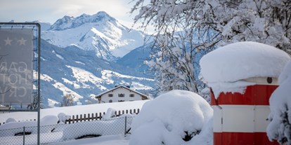 Wanderurlaub - Bettgrößen: King Size Bett - Mayrhofen (Mayrhofen) - Garten im Winter - Gardenhotel Crystal