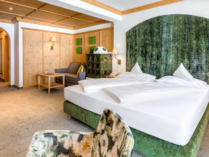 Wanderurlaub - Bettgrößen: King Size Bett - Mieders - Suite Enzian - Hotel Alpenhof