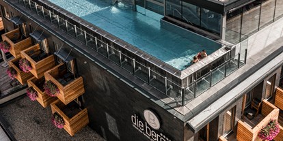 Wanderurlaub - Pools: Außenpool beheizt - Sölden (Sölden) - die berge lifestyle hotel Sölden