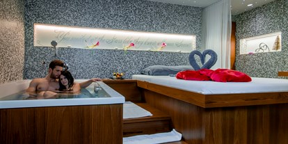 Wanderurlaub - Bettgrößen: Doppelbett - Serfaus - Private Spa "Secret Stars" - mein romantisches Hotel-Garni Toalstock