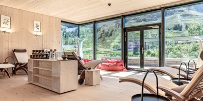 Wanderurlaub - persönliche Tourenberatung - Stubaier Alpen - Ruheraum Wellnessbereich - Jagdschloss Resort Kühtai