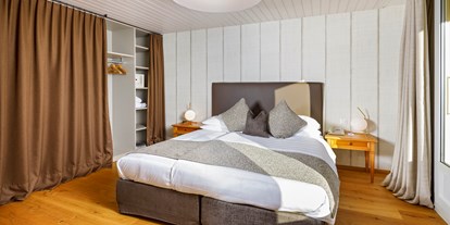 Wanderurlaub - Bettgrößen: Twin Bett - Teuffenthal b. Thun - Juniorsuite mit Jungfraublick und Balkon - Beausite Park Hotel Wengen
