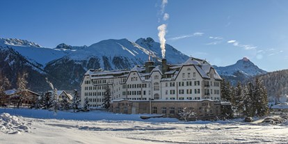 Wanderurlaub - Bettgrößen: Doppelbett - St. Moritz - Aussenansicht - Cresta Palace Hotel