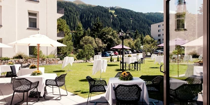 Wanderurlaub - Wandern mit Kinderwagen - Langwies (Arosa) - Hotel Morosani Schweizerhof