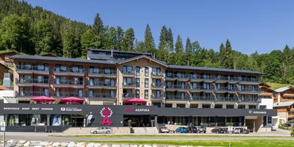 Wanderurlaub - Parkplatz: kostenlos beim Hotel - Dienten am Hochkönig - ADAPURA HOTEL WAGRAIN