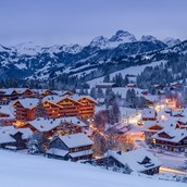 Wanderhotel - Golfhotel Les Hauts de Gstaad & SPA im Winter - GOLFHOTEL Les Hauts de Gstaad & SPA