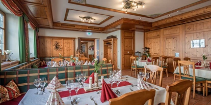 Wanderurlaub - vegetarisches Essen - Zenting - Eine unserer urigen Stubn - Hotel Bayrischer Löwe