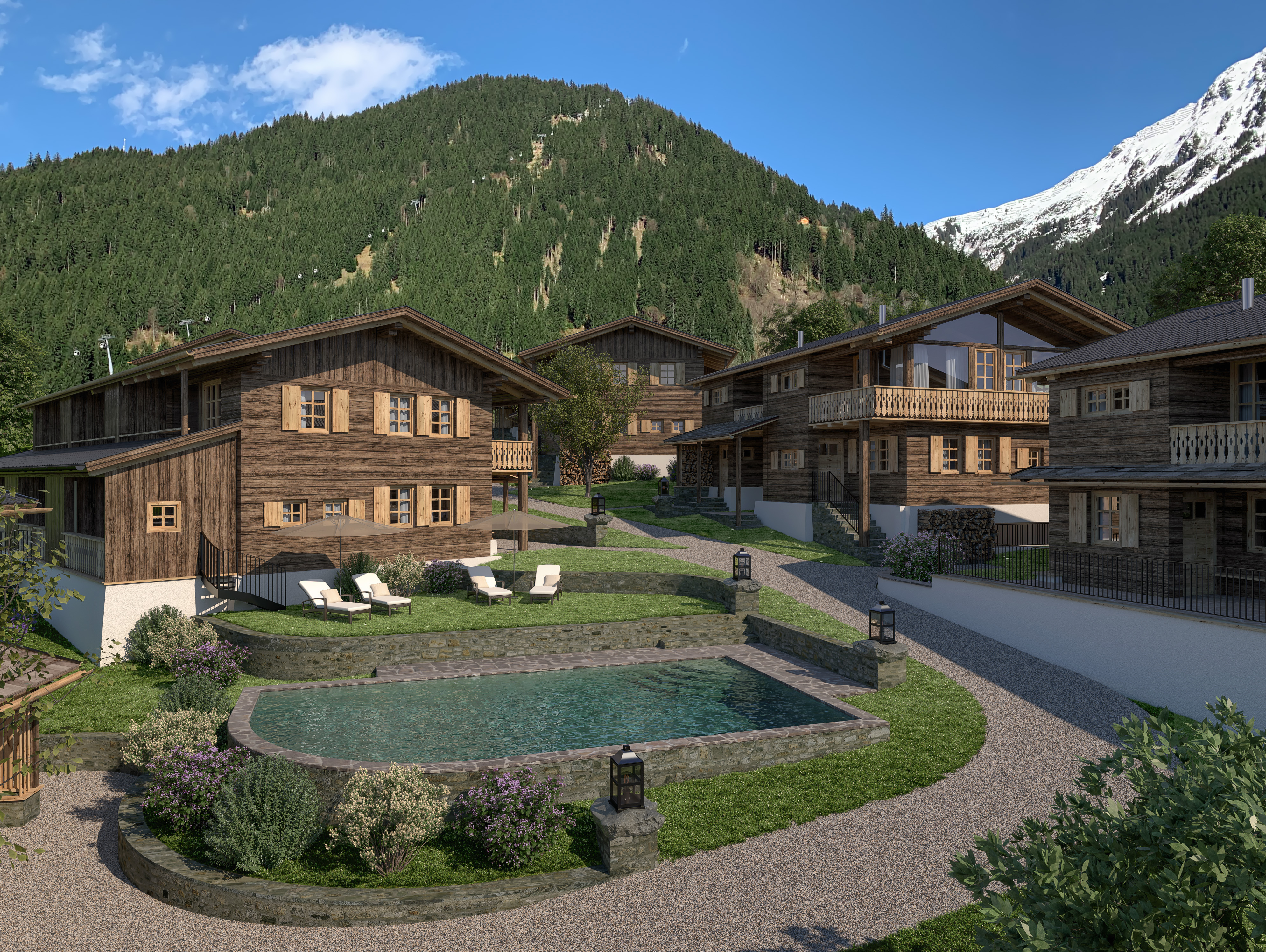 Wanderhotel - Bergdorf Vermala Gut - A luxury Chalet Resort