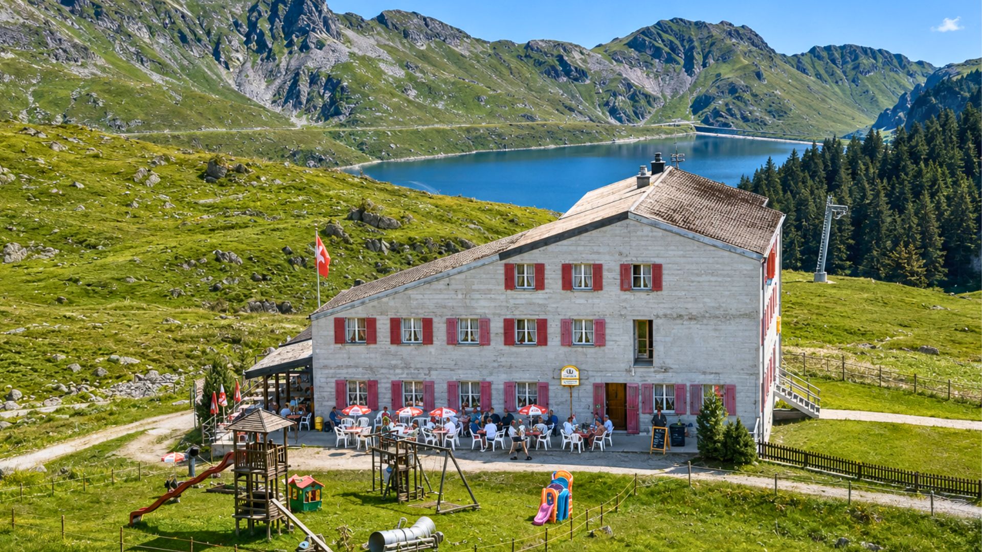 Wanderhotel - Berghaus Urnerstaffel nahe Bannalpsee - Berghaus Urnerstaffel - Bannalp