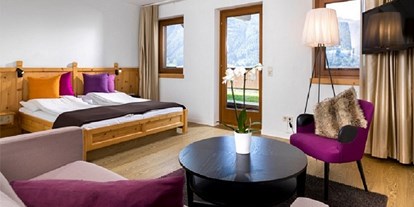 Wanderurlaub - Touren: Wanderung - Tirol - Doppelzimmer 35 m2 - Hotel Goldried