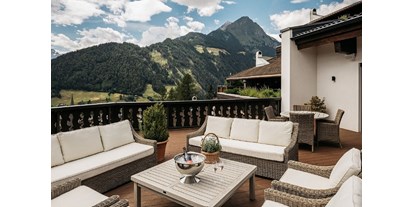 Wanderurlaub - Umgebungsschwerpunkt: am Land - Tirol - Panorama Sonnenterrasse - Hotel Goldried