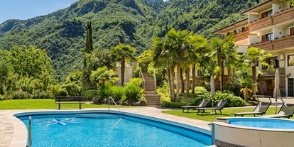 Wanderurlaub - Pools: Außenpool beheizt - Lana bei Meran - Outdoor pool - Wilma - Garden Hotel